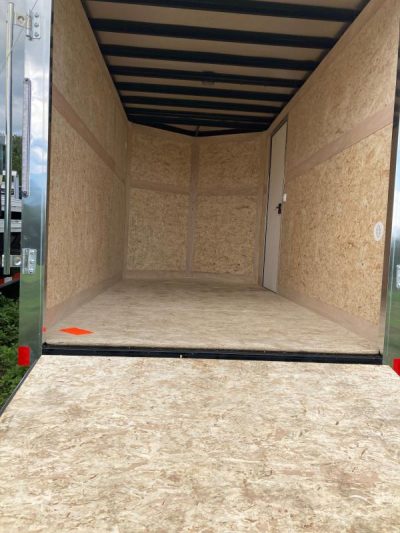 Cross Trailers 612SA-Alpha w/ Ramp Door V Nose xtra 6 Hgt