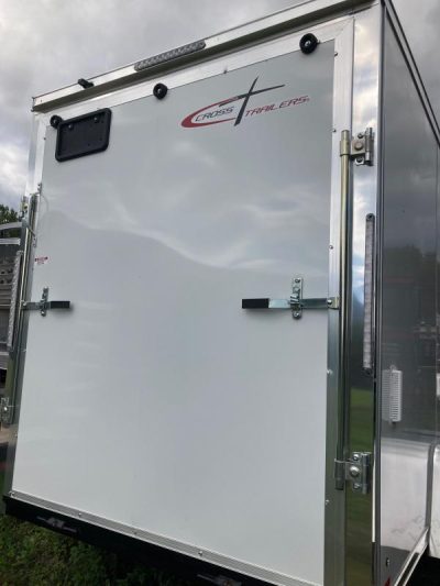 Cross Trailers 612SA-Alpha w/ Ramp Door V Nose xtra 6 Hgt