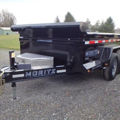 2024 Moritz International Dump Trailer 6’10 x 12 (DLB610-12) 14K Stock #: 2829, 2830