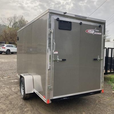 2023 Cross Trailers 6×10 Enclosed 610SA-Alpha  Ramp 6″ Extra Height Stock # 2636
