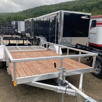 2023 Legend 7×12 (7x12ODSA30) Open Aluminum Trailer Stock # 2619