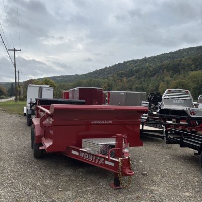 2025 Moritz International Dump Trailer (RED)  6’10 x 10 (DLB610-10) 12K Stock #: 2903