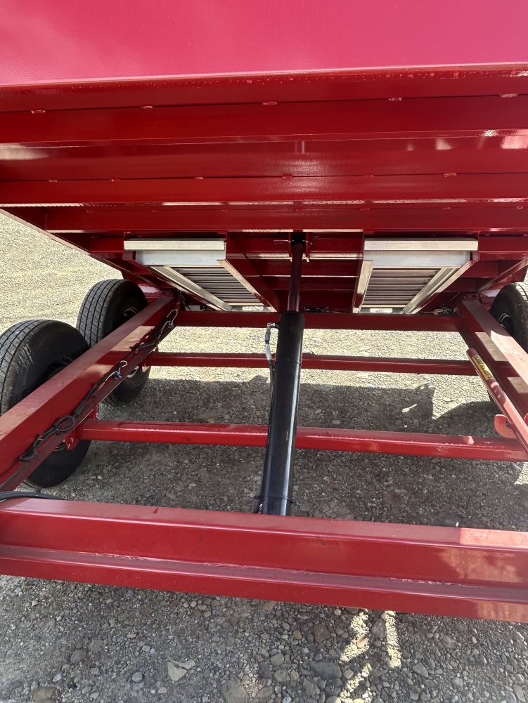 2025 Moritz International Dump Trailer (RED)  6'10 x 10 (DLB610-10) 12K Stock #: 2903 - Image 9