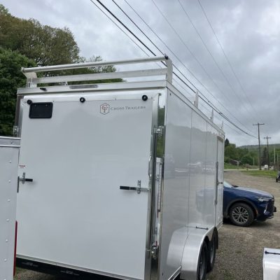 2025 Cross Trailers 716TA-Alpha w/ Ramp  Door  Stock #:2878 Extra 12″ Height