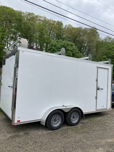 2025 Cross Trailers 716TA-Alpha w/ Ramp Door Extra 12" Height Stock #2878 (Copy) - Image 3