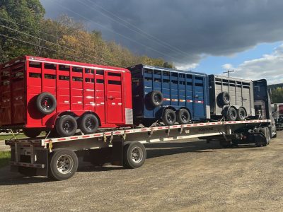 2026 S & S Bumper Pull 16' Livestock (Red)  Trailer 7' (xtra hgt) Tall  Stock #: 2922 W/Tie Out  12K - Image 9