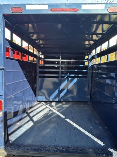 2026 S & S Bumper Pull 16' Livestock (Blue)  Trailer 7' (xtra hgt) Tall  Stock #: 2923  12K - Image 5