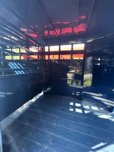 2026 S & S Bumper Pull 16' Livestock (Blue)  Trailer 7' (xtra hgt) Tall  Stock #: 2923  12K - Image 6