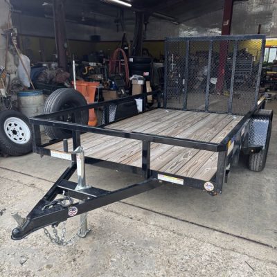 Used 2026 Sure-Trac 6×10 SA Tube Top Trailer Stock # 2988 STUTT7210-BP-030